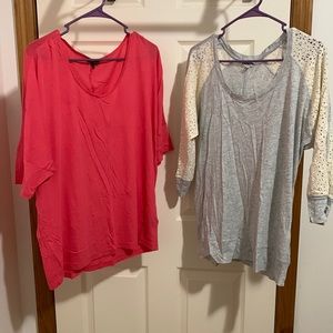 2 for $15! Express tops!